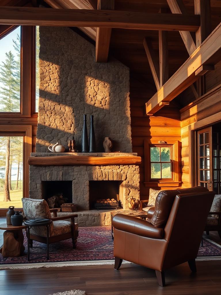 Rustic Lakeside Farmhouse